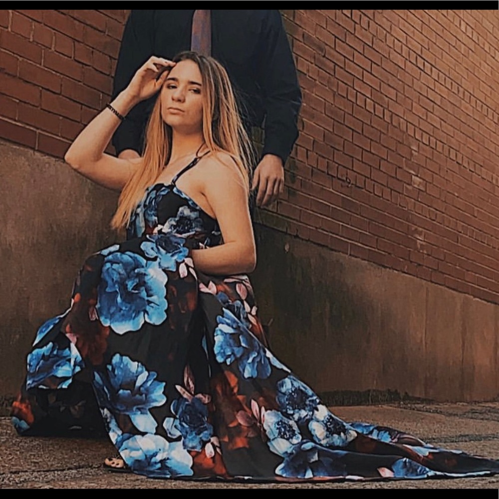 Prom dress or anything you like. Used once for a school dance